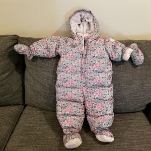 Floral Gap Snow Suit